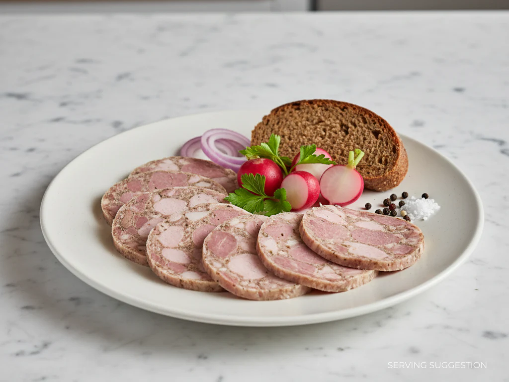 Country Head Cheese - Salceson Wiejski - Sliced - Image 3