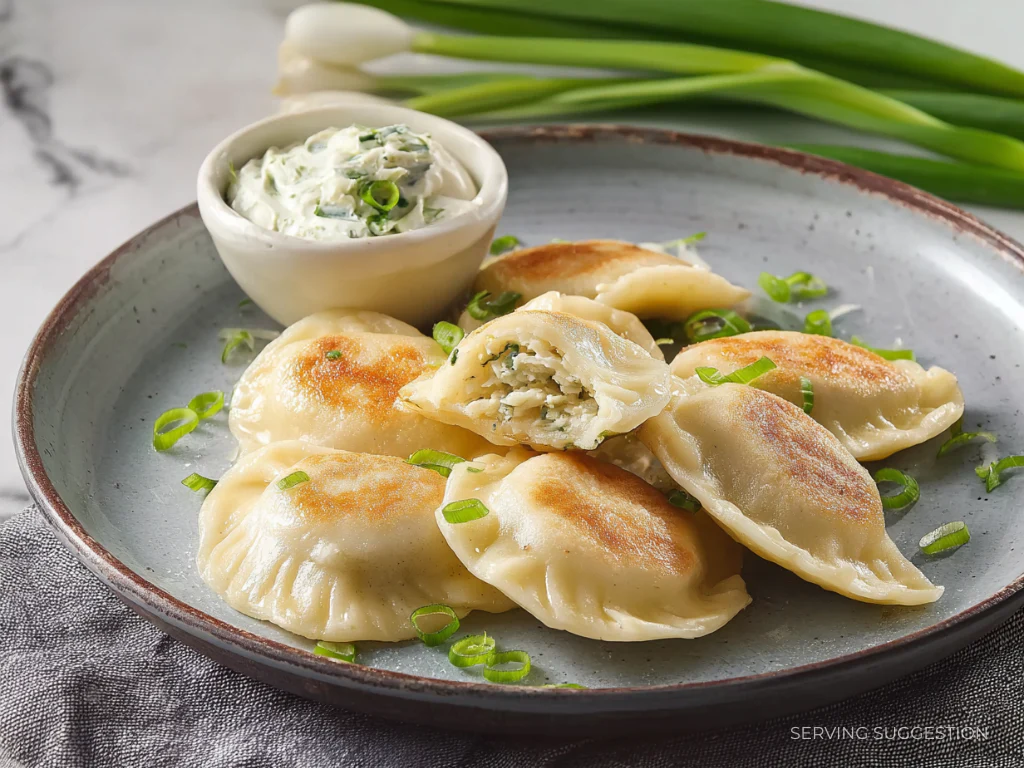 Gluten Free Farmer Cheese & Green Onion Pierogi - Image 4