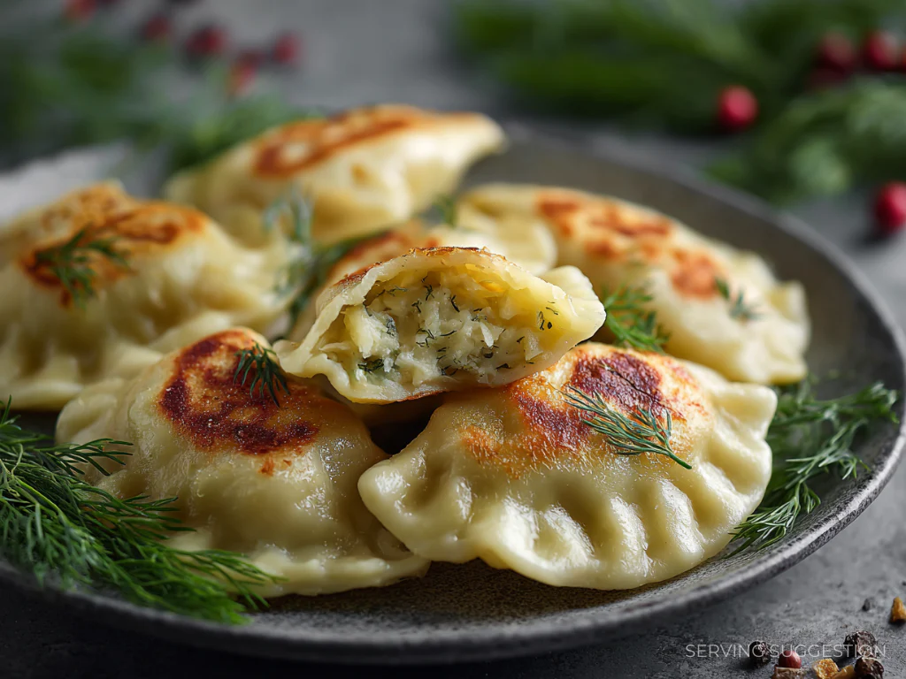 Gluten Free Vegan Potato & Dill Pierogi - Image 4
